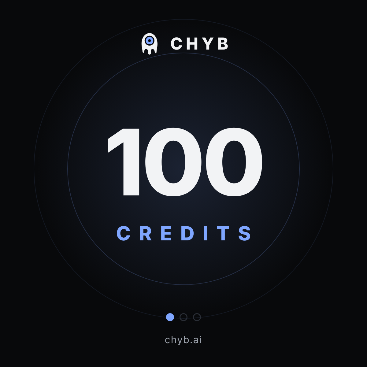 100 CHYB credits
