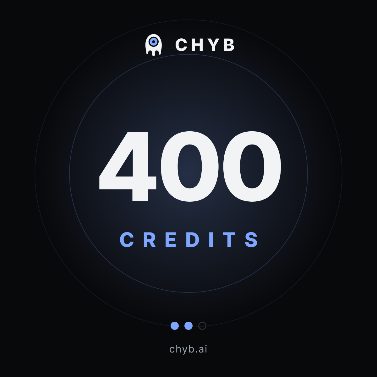 400 CHYB credits